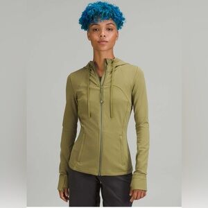 Lululemon Hooded Define Jacket Bronze Green Size 20 XL XXL